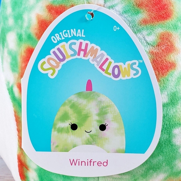 Squishmallow Winifred the Chameleon 7.5" UltraSoft Stuffed Animal Toy Plush NWT - Picture 7 of 8